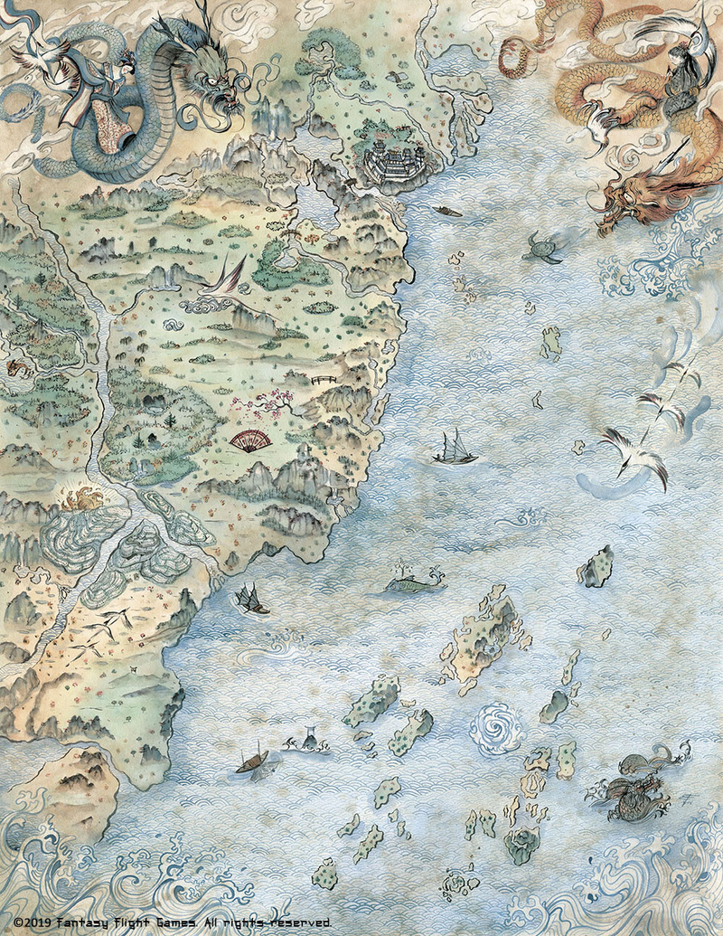 Illustration for article titled A Collection Of Beautiful, Hand-Drawn Maps For Video Games And RPGs